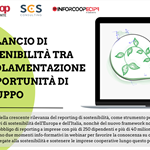 Doppio webinar: il bilancio di sostenibilità tra regolamentazione e opportunità di sviluppo