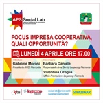 Legacoop Piemonte e Arci: Focus impresa cooperativa, quali opportunità?