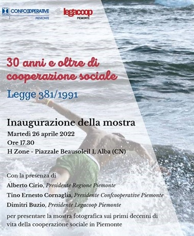 30 anni e oltre di cooperazione sociale: inaugurazione della mostra