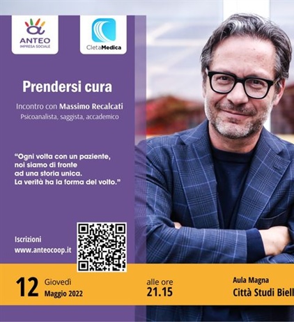 “Prendersi cura”: Anteo incontra Massimo Recalcati