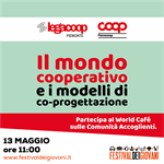 Il mondo cooperativo e i modelli di co-progettazione: appuntamento al Festival dei giovani