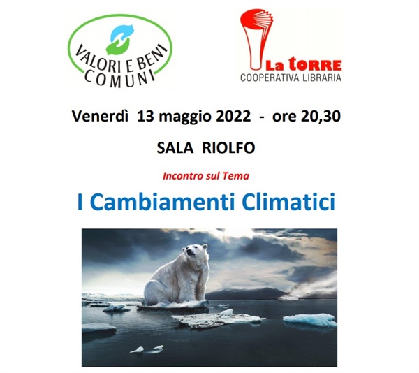 Cooperativa La Torre: incontro sul tema "I cambiamenti climatici"