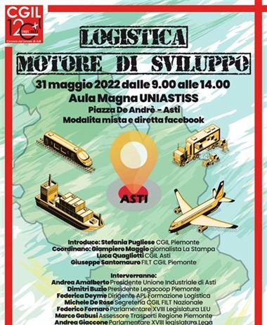 Logistica come motore di sviluppo, un incontro di approfondimento ad Asti