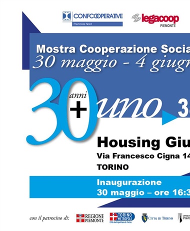 Tappa a Torino per la mostra “30 anni e oltre di cooperazione sociale”