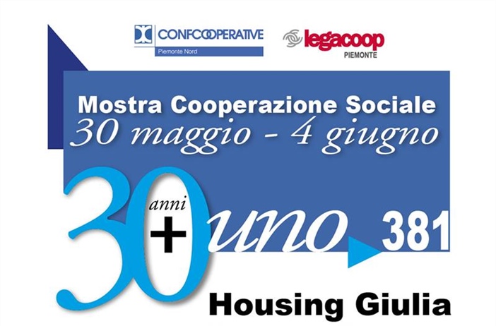 Tappa a Torino per la mostra “30 anni e oltre di cooperazione sociale”