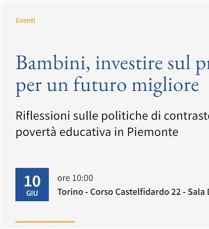 Riflessioni sulle politiche di contrasto alla povertà educativa...