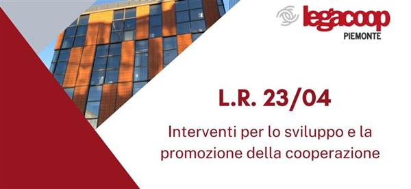 Nuovo Programma degli Interventi della Legge regionale 23/2004