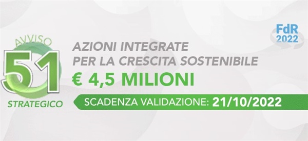 Avviso 51 Foncoop: azioni integrate per la crescita sostenibile