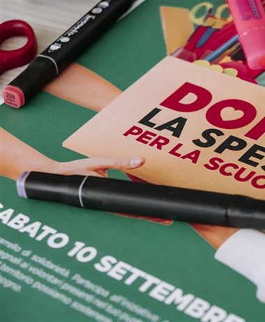 "Dona la spesa": Nova Coop raccoglie materiale scolastico per le...