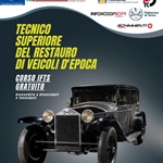 Inforcoop Ecipa all’Autolook Week presenta il corso di tecnico superiore del restauro di veicoli d’epoca