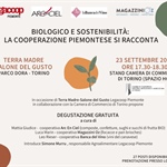 Biologico e sostenibilità: la cooperazione piemontese a Terra Madre-Salone del gusto