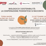 Biologico e sostenibilità: la cooperazione piemontese a Terra Madre-Salone del gusto