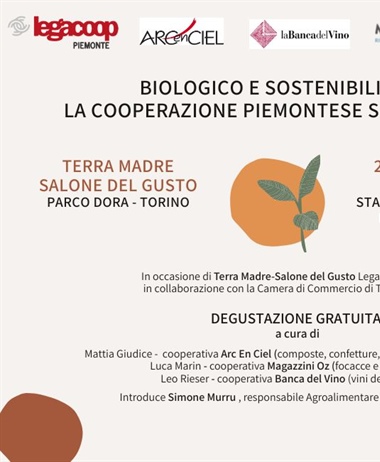 Biologico e sostenibilità: la cooperazione piemontese a Terra...