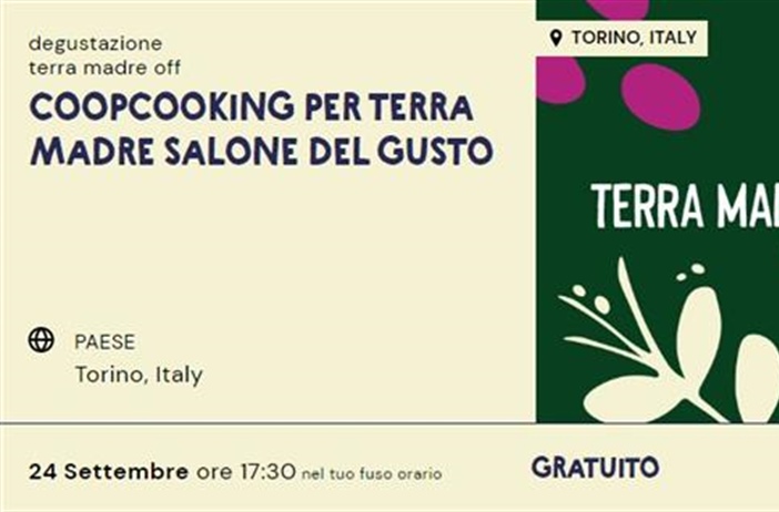 Novacoop, edizione speciale di Coopcooking per il Terra Madre-Salone...