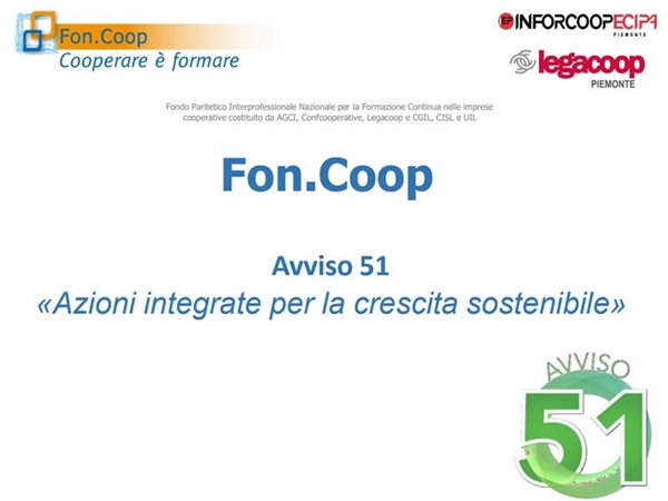 Avviso 51 FON.COOP