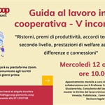 Guida al lavoro in cooperativa, 5° webinar con il professor Natalini il 12 ottobre