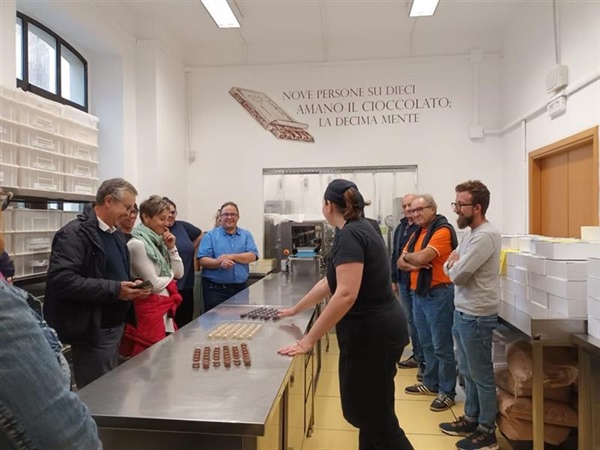 CoopReno in visita a Piazza dei Mestieri per scoprire l'arte del cioccolato