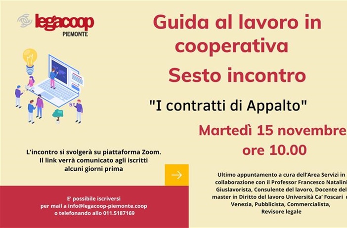 Guida al lavoro in cooperativa - 6° webinar con il professor Natalini:...