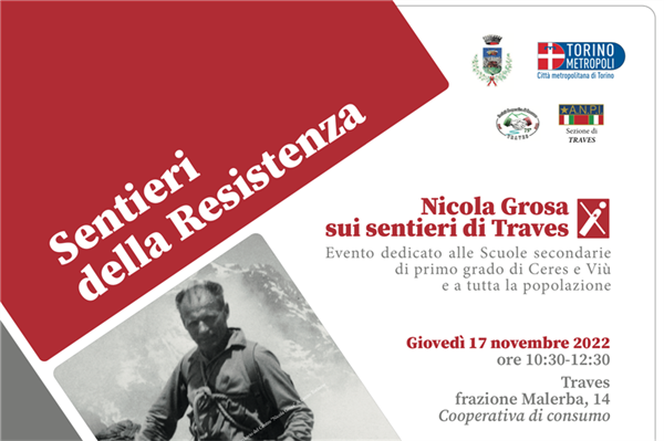 A Traves"Nicola Grosa sui sentieri della Resistenza"