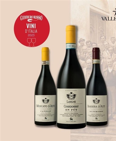 I vini di Vallebelbo nella guida 2023 di Gambero Rosso