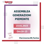Assemblea "Generazioni" Piemonte: 23 gennaio ore 10.00