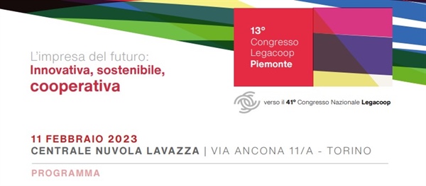 13° Congresso Legacoop Piemonte: il programma