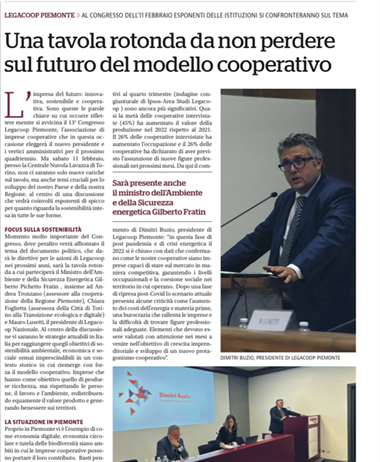 Verso il Congresso: su La Stampa alcune anticipazioni della giornata