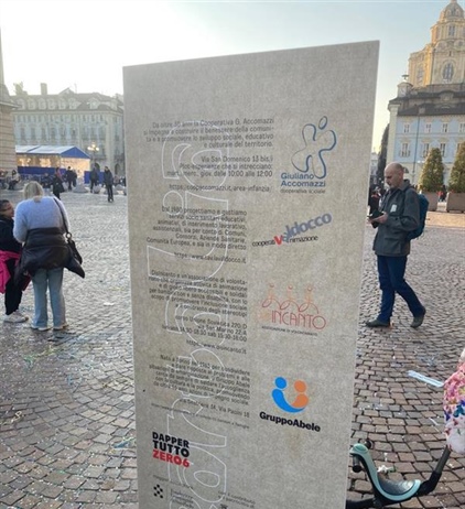 In piazza Castello il progetto Cartalia