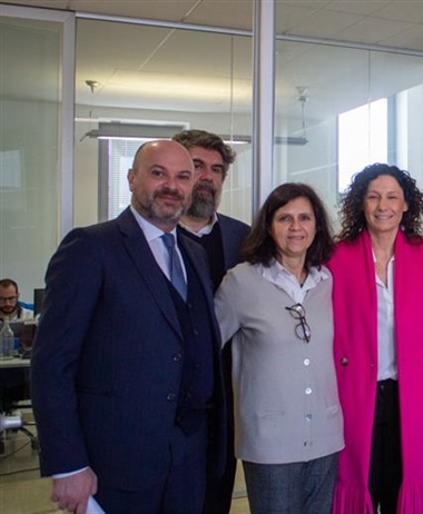 Il Ministro per le disabilità Locatelli in visita ad Anteo