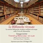 Fino al 30 maggio ad Alessandria la mostra “La biblioteche ritrovate” curata dalla cooperativa Arca