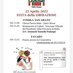 25 aprile: pranzo presso la cooperativa del Favaro