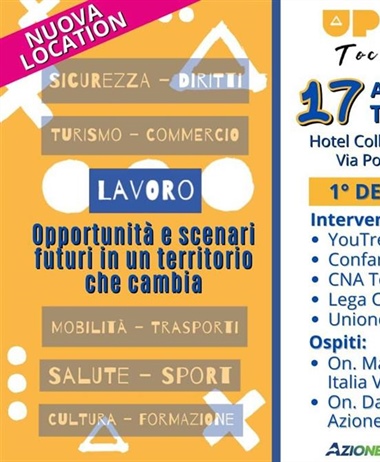 Lavoro: opportunità e scenari futuri in un territorio che cambia -...