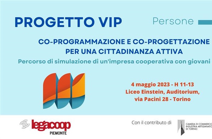 PROGETTO VIP – Linea Persone: il 4 maggio con i ragazzi dell’Einstein...