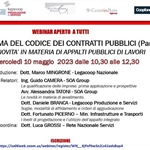 Webinar: la riforma del Codice dei contratti pubblici (parte II)