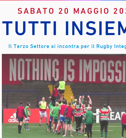 Convegno “TUTTI INSIEME: il terzo settore si incontra per il Rugby...