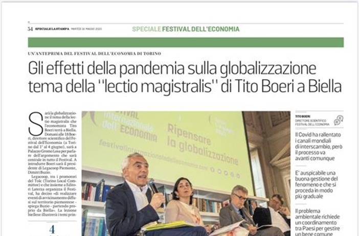 Verso il Festival Internazionale dell’Economia. Intervista a Tito Boeri...