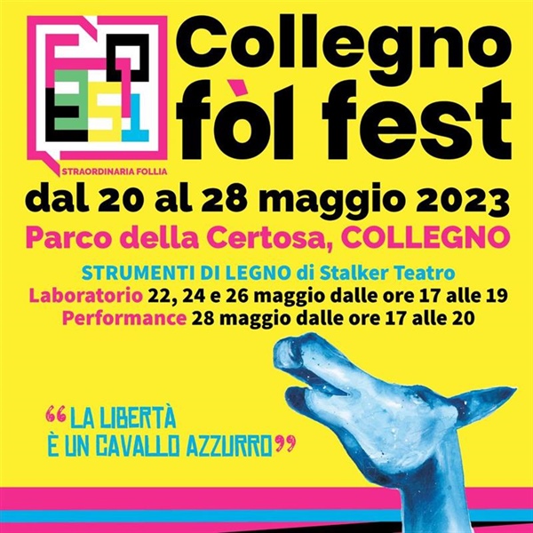 "Strumenti di legno" di Stalker Teatro al Collegno Fol Fest