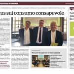 Consumo consapevole e filiera cooperativa: l'articolo su La Stampa di Alessandria