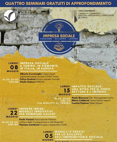 Impresa sociale: Legacoop Piemonte partecipa al seminario di Vol.To