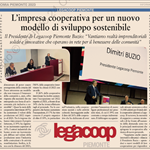 La cooperazione per lo sviluppo sostenibile:: Legacoop Piemonte si racconta su Il Sole 24 ore