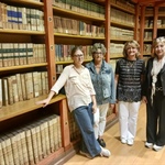 Una visita speciale per la mostra “Le biblioteche ritrovate” della cooperativa Arca