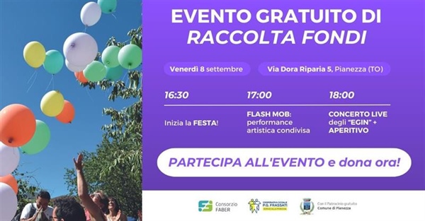 Evento di raccolta fondi alla Rsa Sant’Anna della cooperativa Frassati