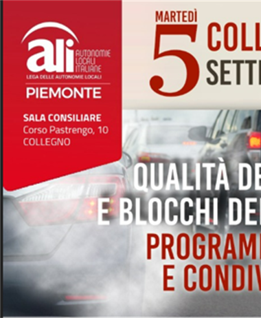 Qualità dell’aria e blocchi del traffico: Ali (Autonomie Locali...