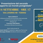 14 settembre - ore 17: il professor Mario Deaglio presenta "Dall'illusione dell'abbondanza all'economia dell'abbastanza"