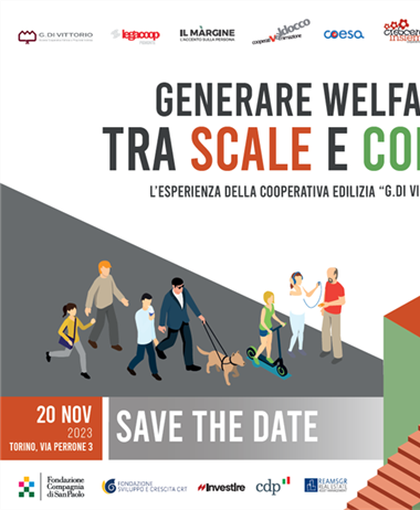 Lunedì 20 novembre: "Generare welfare tra scale e cortili "