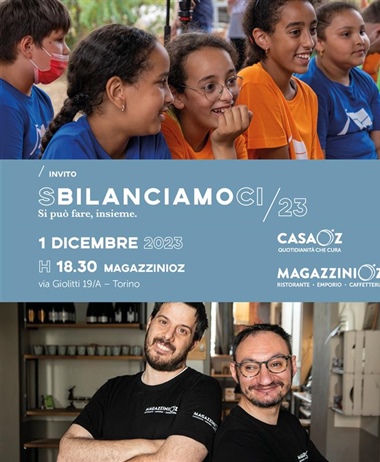 Sbilanciamoci/23: CasaOz e i MagazziniOz incontrano amici e sostenitori