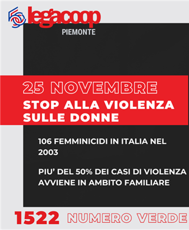 25 novembre: stop alla violenza sulle donne. L’impegno della cooperazione