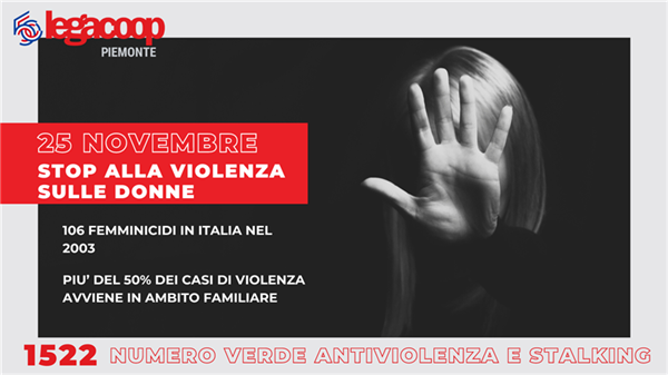 25 novembre: stop alla violenza sulle donne. L’impegno della cooperazione
