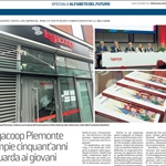 Legacoop Piemonte su La Stampa: festeggiare 50 anni guardando al futuro