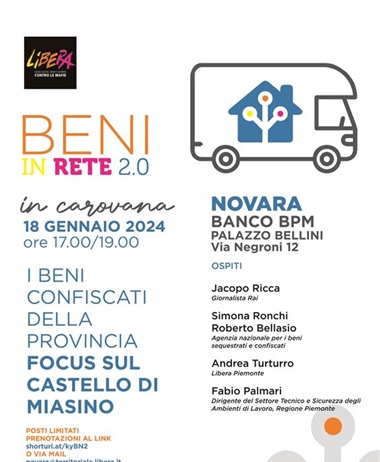 “Beni in rete Novara”: focus sul Castello di Miasino